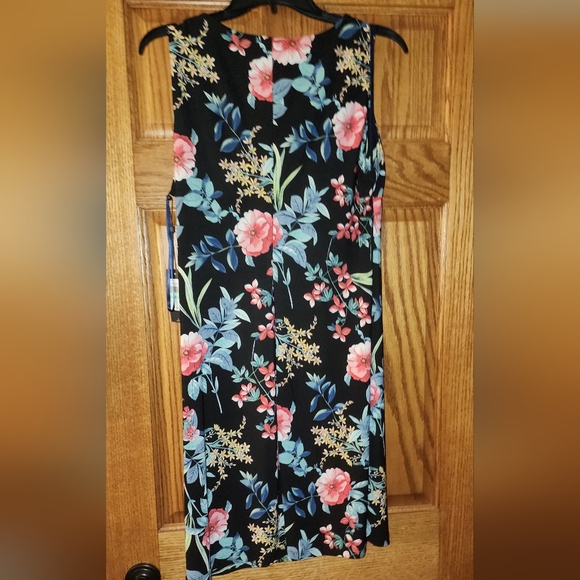 Floral print Tommy Hilfiger jersey shift dress    sz: 8 - NEW! - Picture 2 of 10
